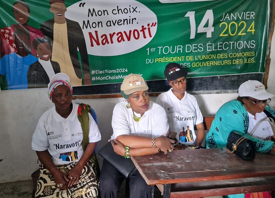 image Elections de janvier 2024: Le réseau des femmes leaders pour la paix sur le terrain